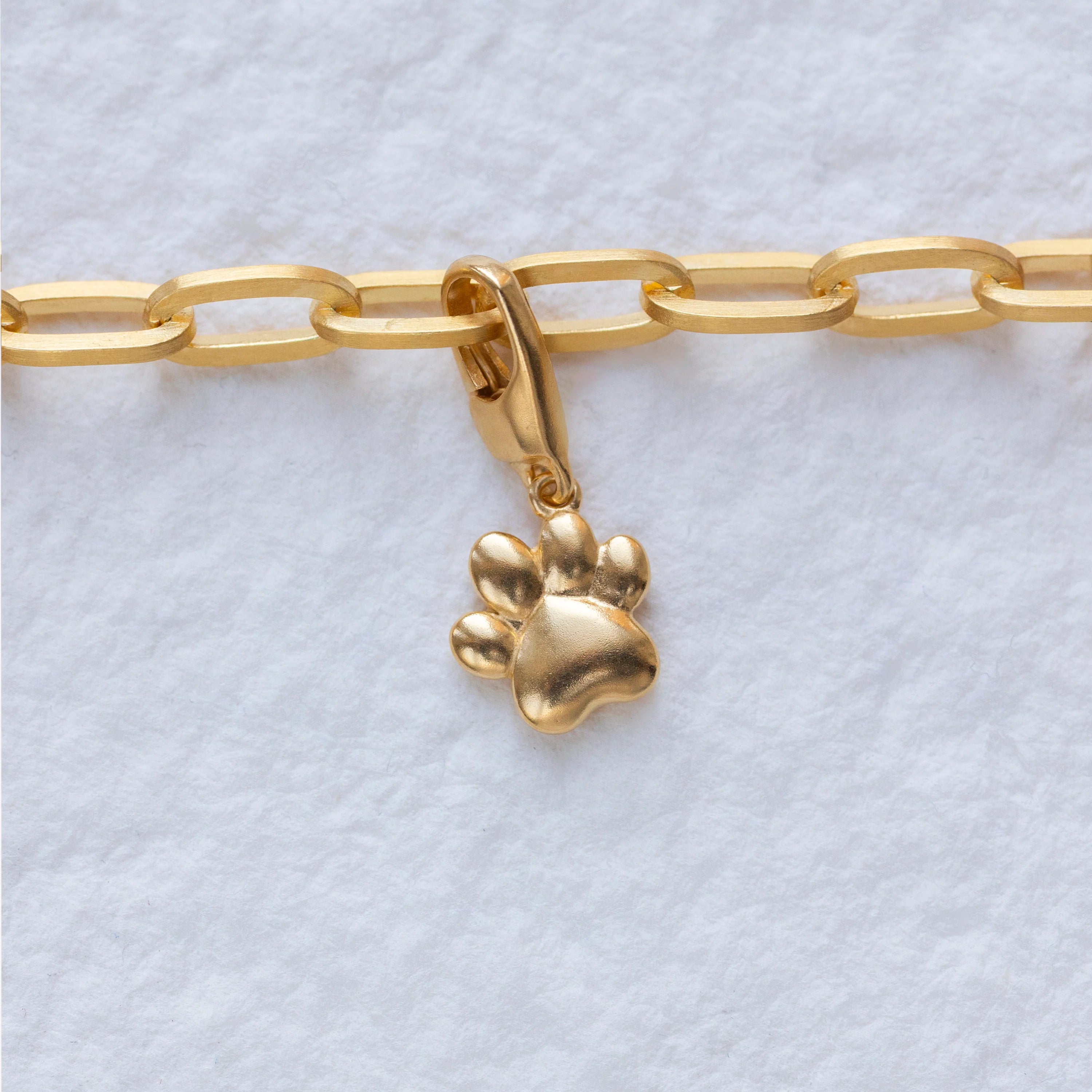 Paw Charm-GP - Forgyldt
