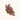 Pink Leaf Broche