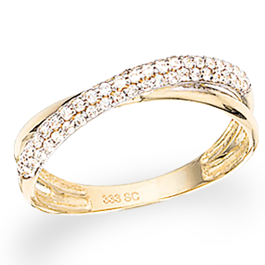 Ring zir. 8 kt. fra Scrouples Jewellery