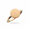 #TagMe ring 10 mm mat 8 kt. fra Scrouples Jewellery