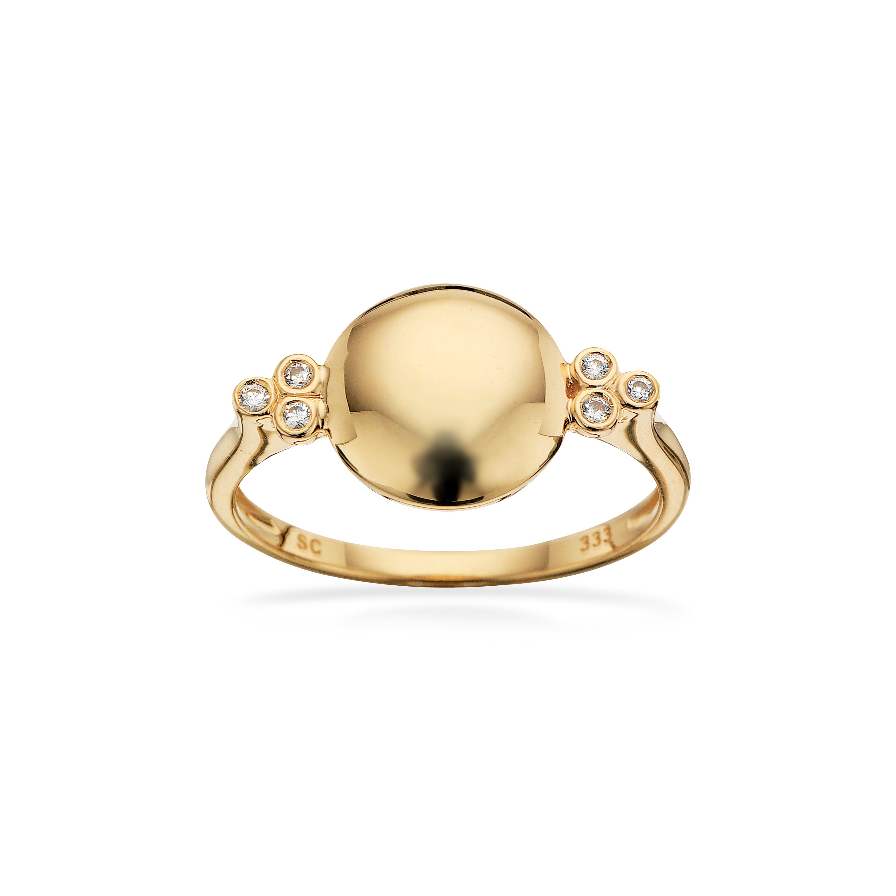 Ring zir. 8 kt. fra Scrouples Jewellery