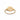 PrimaVera 14 kt. signet ring rund fra Scrouples Jewellery