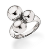Ring m. kugler - Sølv fra Scrouples Jewellery