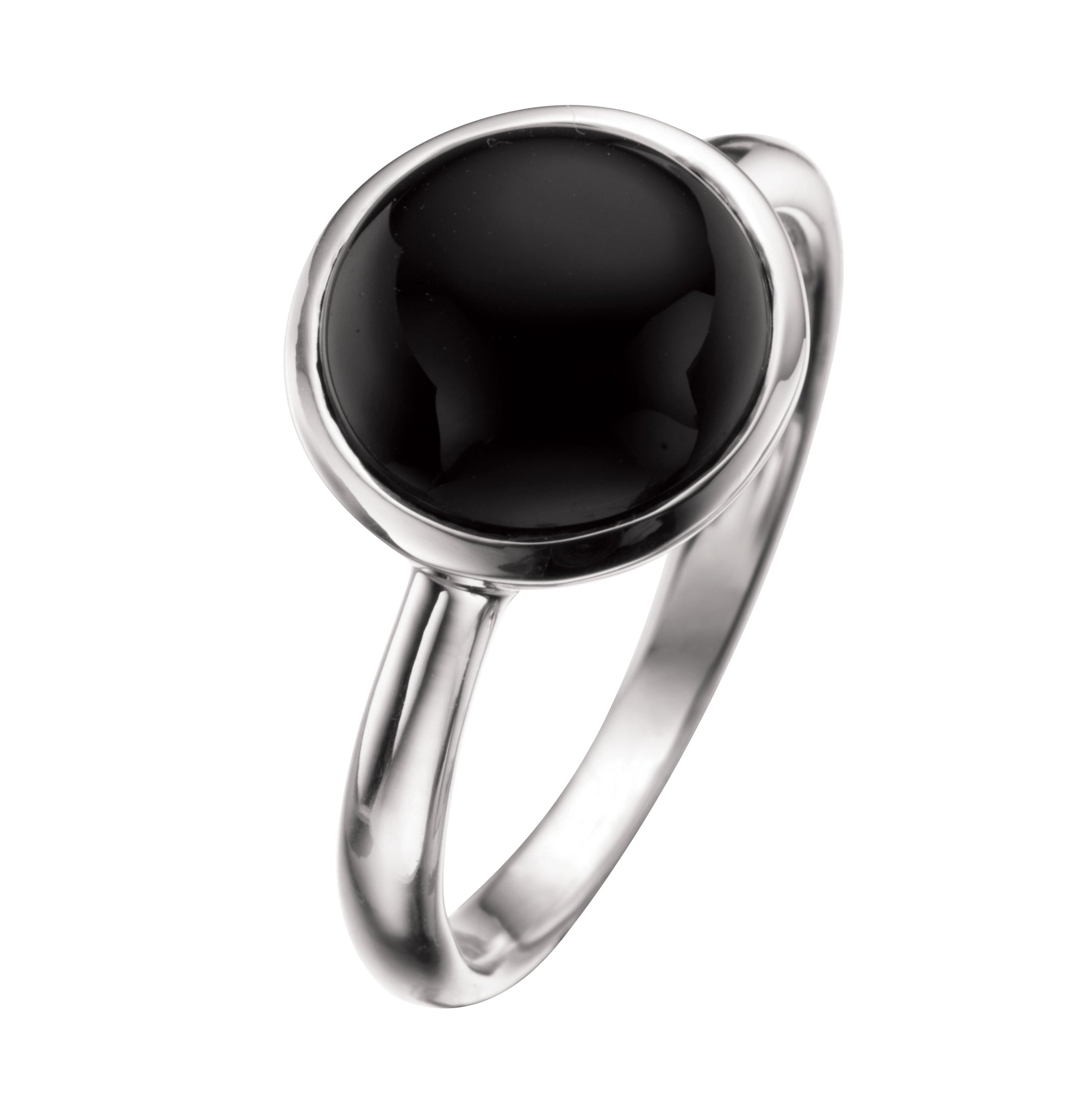 Ring onyx sølv fra Scrouples Jewellery