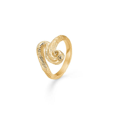Sølv forg. ring &quot;Wave&quot; fra Mads Z Studio Z