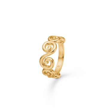 Curiosity Ring - Forgyldt Sølv fra Studio Z