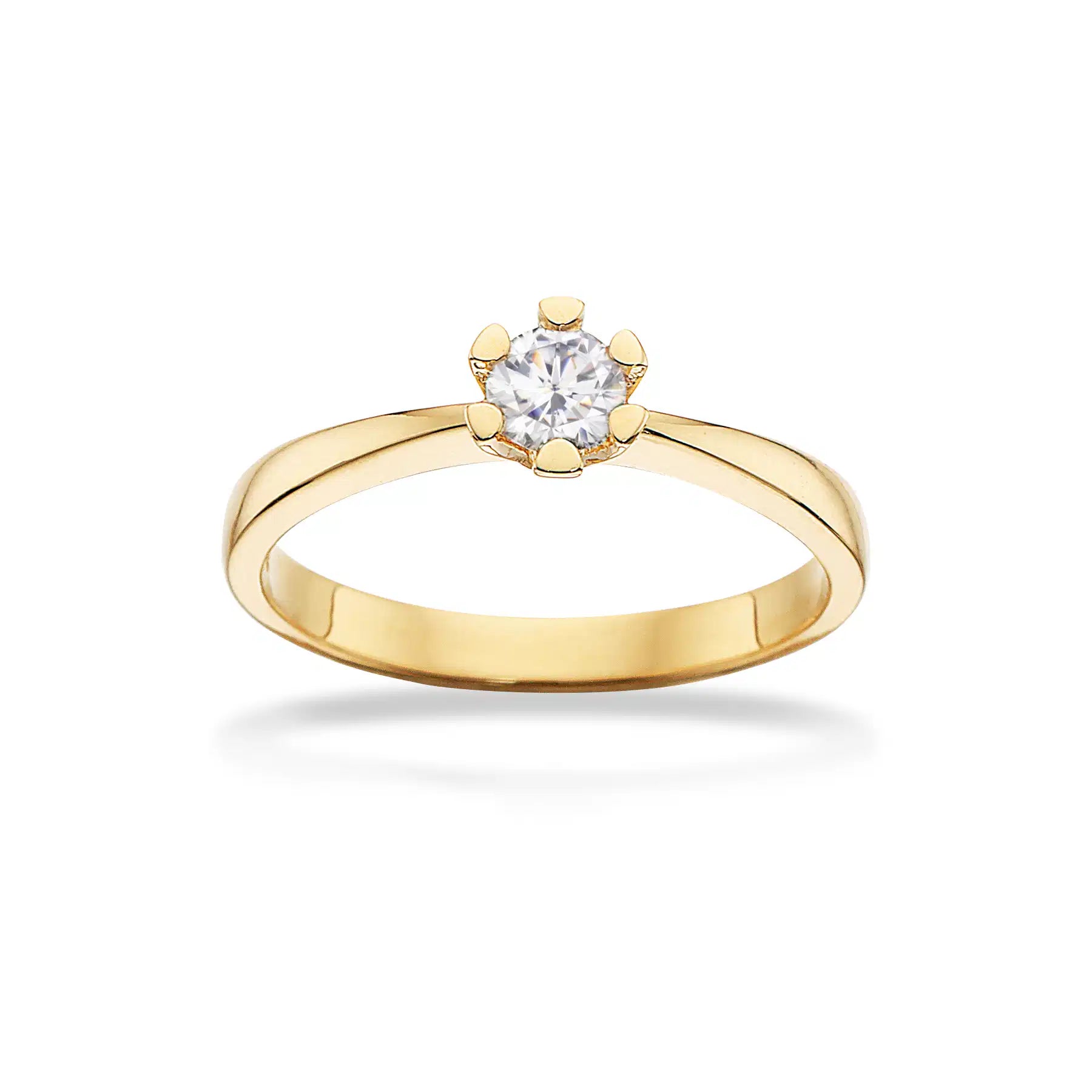 Vida Ring 0,25 ct. - 8 kt. Guld fra Scrouples Vida