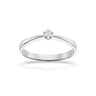 Vida Ring 0,05 ct. - 8 kt. Hvidguld fra Scrouples Vida