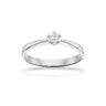 Vida Ring 0,10 ct - 8 kt. Hvidguld fra Scrouples Vida