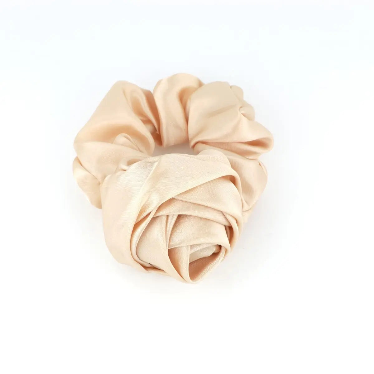 Satin Rose Hårelastik - Cream fra Mads Z Studio Z