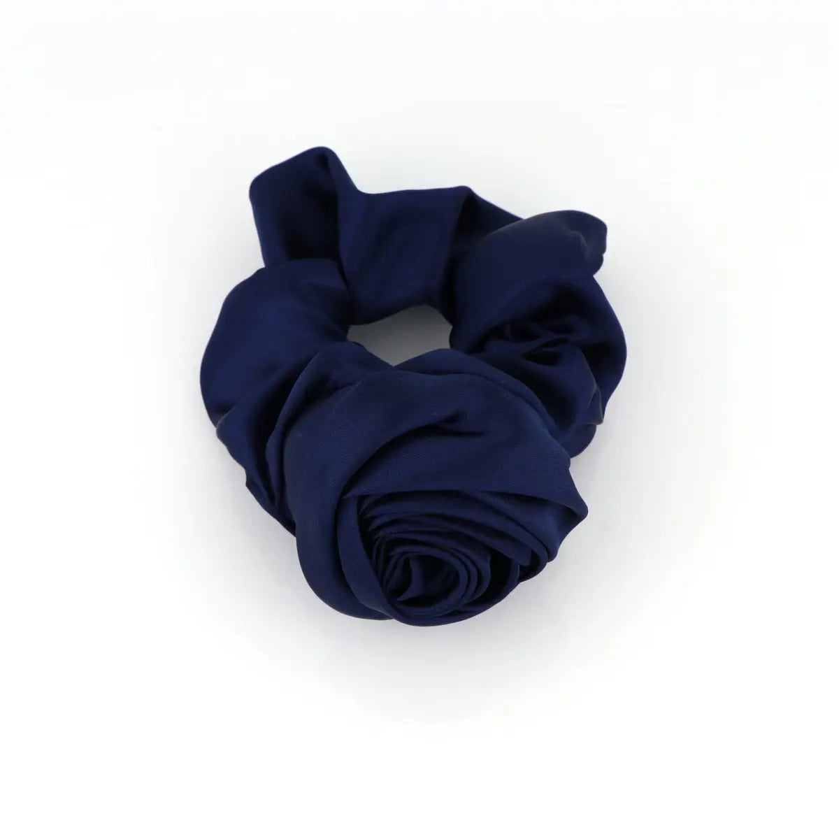 Satin Rose Hårelastik - Dark Blue fra Mads Z Studio Z