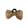 Satin Sløjfe Hårklemme - Coffee fra Studio Z