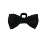 Satin Sløjfe Hårklemme - Black fra Studio Z