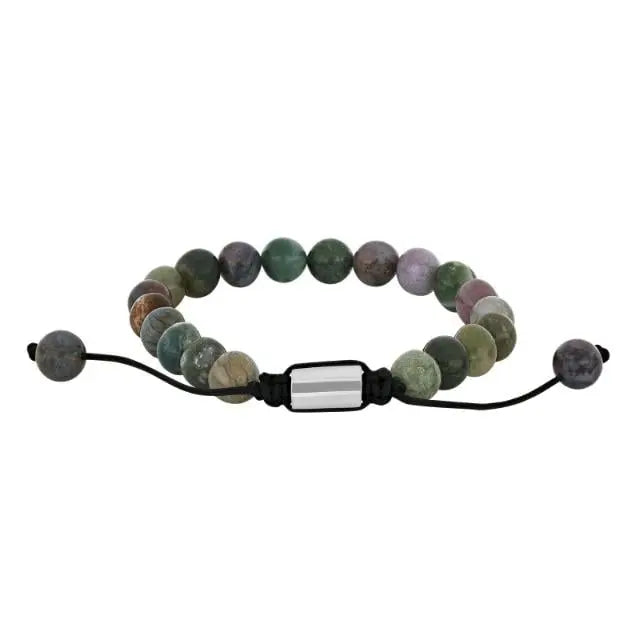 SON  armbånd Indian agate 8mm fra Son Of Noa