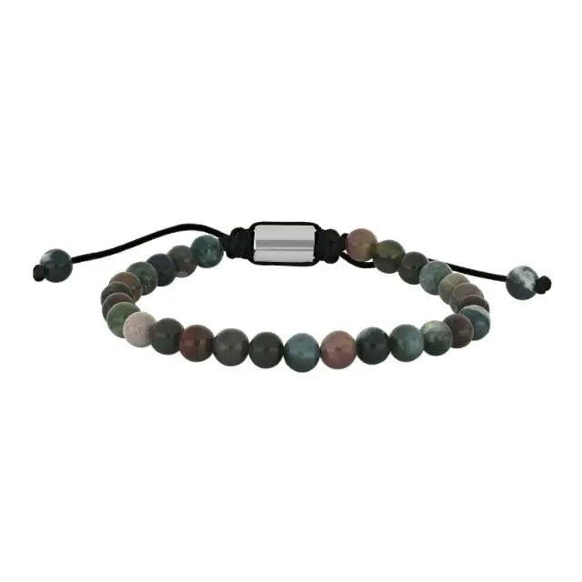 SON  armbånd Indian agate 6mm fra Son Of Noa