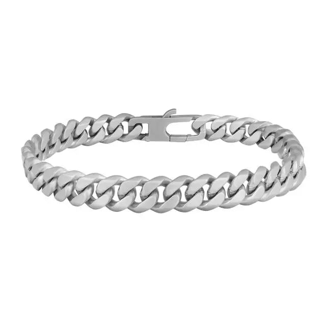 SON bracelet STEEL brushed 23cm fra Son Of Noa