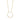 Biella Grande Pendant Halskæde - Forgyldt fra Sif Jakobs Jewellery