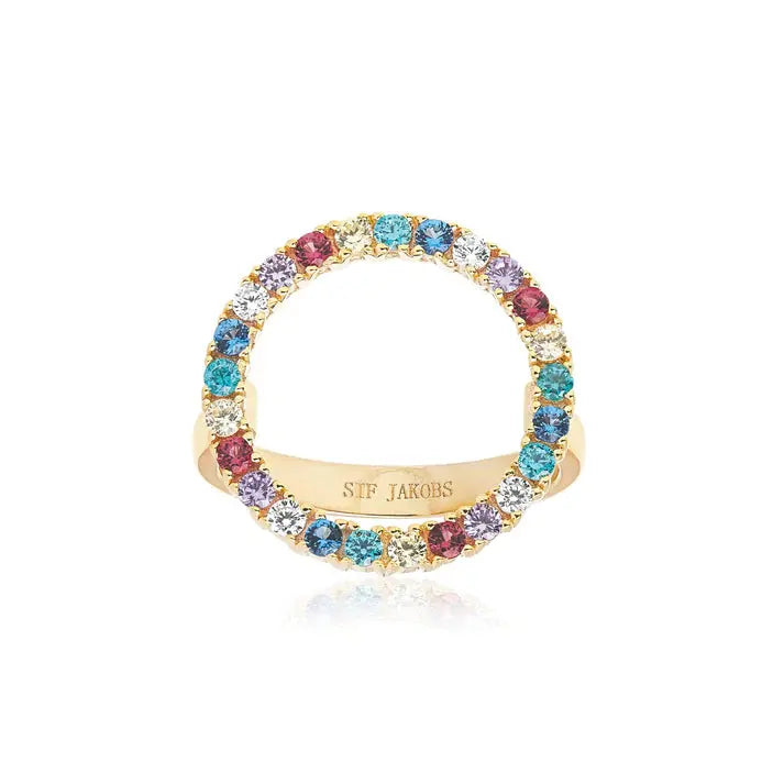 Biella Grande Ring - Forgyldt fra Sif Jakobs Jewellery