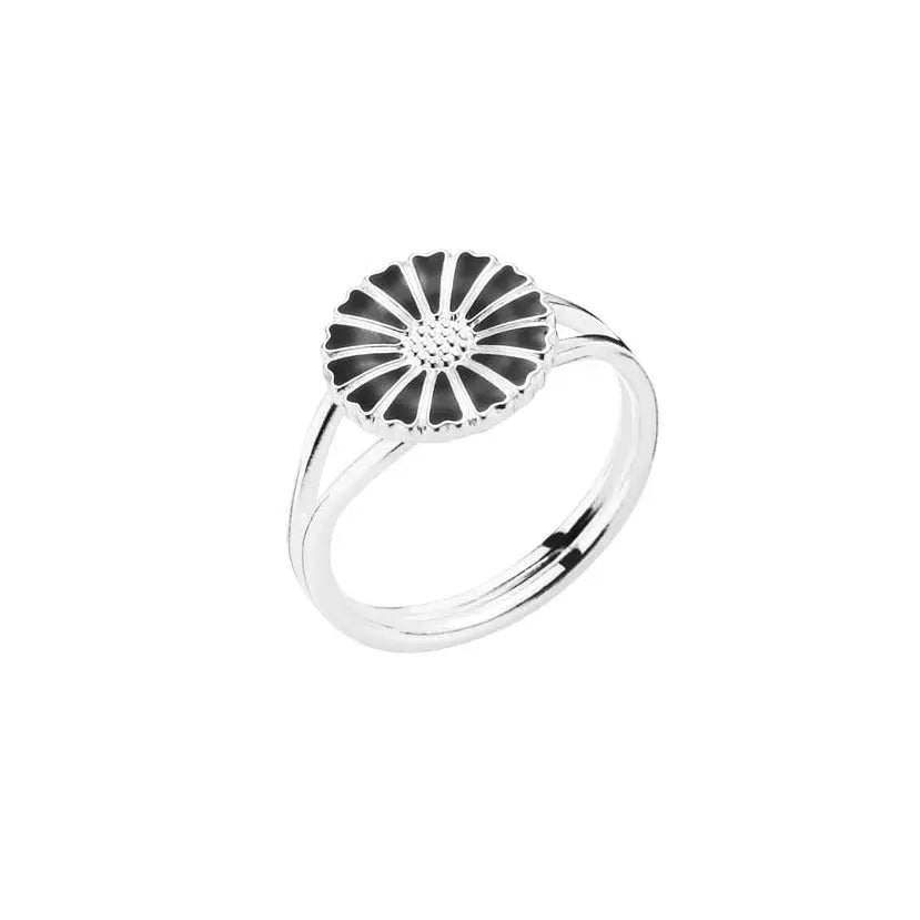 Marguerit ring 11mm - Sølv fra Lund Copenhagen