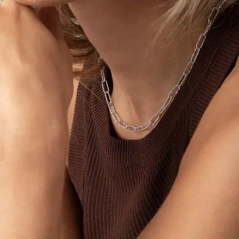 Luce Grande halskæde - Sølv fra Sif Jakobs Jewellery