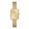 Quadro Pressed Unitone 20x26 mm - Guld fra Daniel Wellington