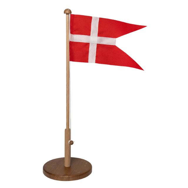 Flagstang 39cm - Træ