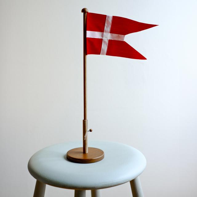 Flagstang 39cm - Træ