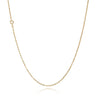 Anker Facet Halskæde 0,5 - 8 kt. Guld fra Gold Essentials by Plaza
