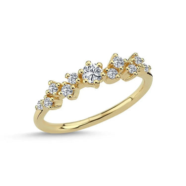 Twinkle Ring 0,26 ct. W/SI - 14 kt. Guld
