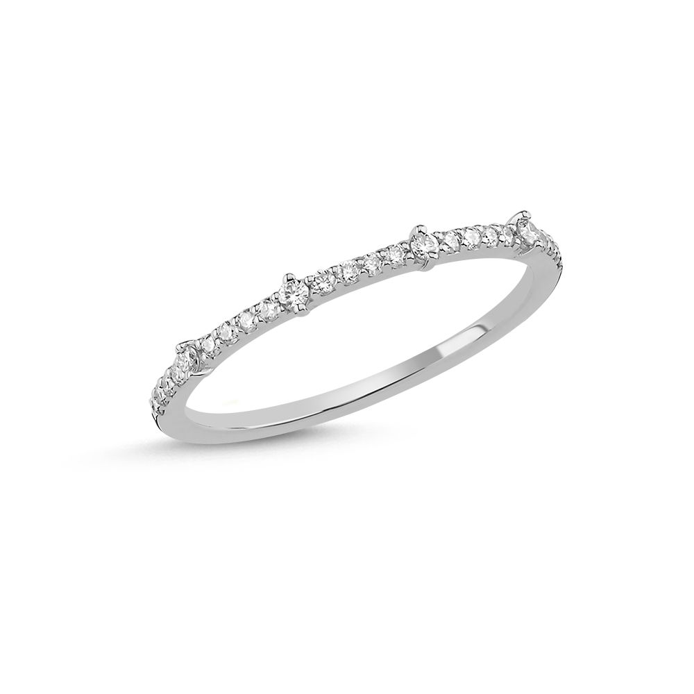 Noelle ring hvg. m/0,18 ct. fra Nuran