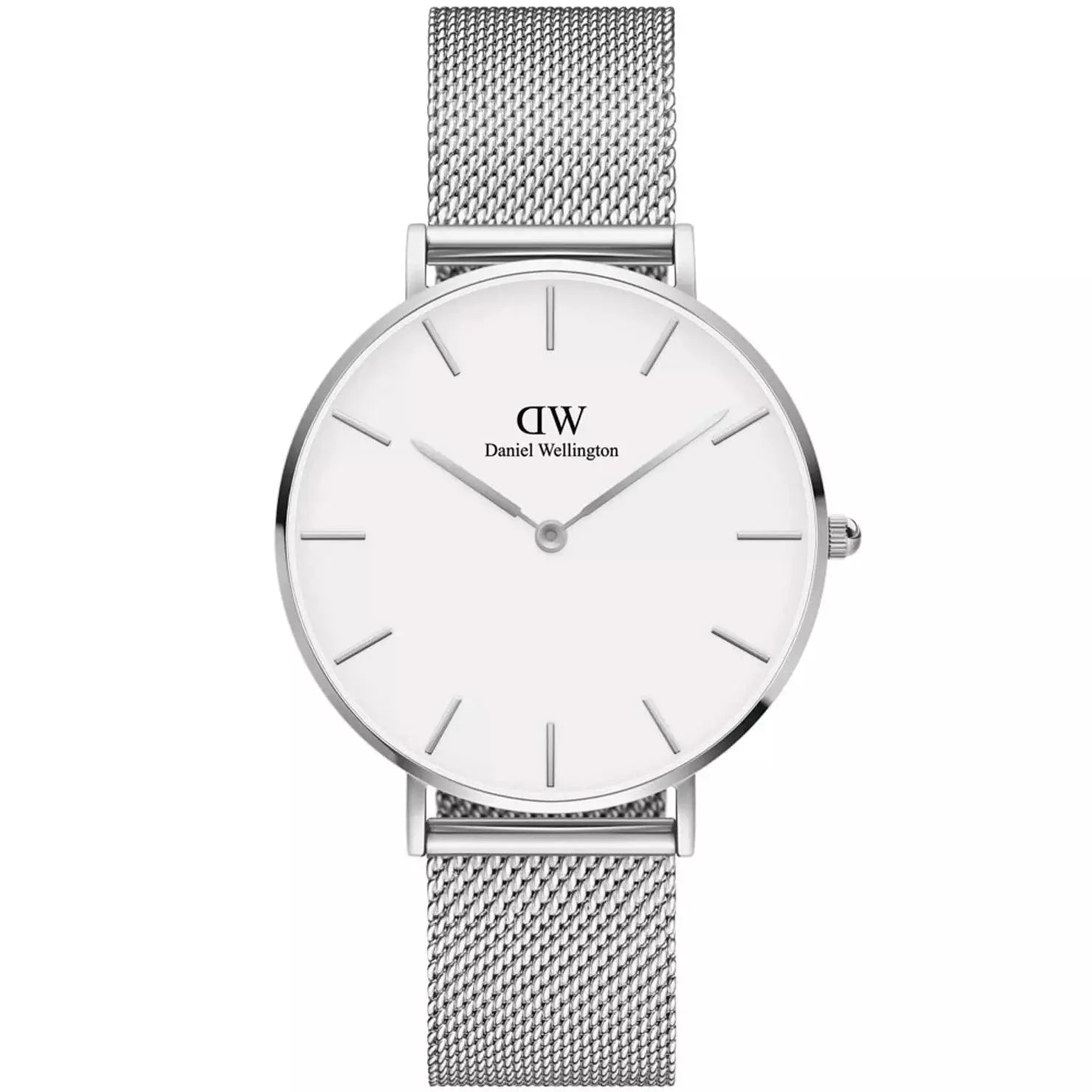 Classic Petite ur - Sølv/Hvid fra Daniel Wellington
