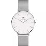 Classic Petite ur - Sølv/Hvid fra Daniel Wellington