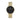 Petite Evergold ur - Guld/Sort fra Daniel Wellington