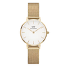 Petite Evergold 28 mm - Guld/Hvid fra Daniel Wellington