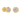 Round 0,30 ct. ørestikker  - 14 kt. Guld