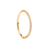 White essential ring - Forgyldt fra PDPAOLA