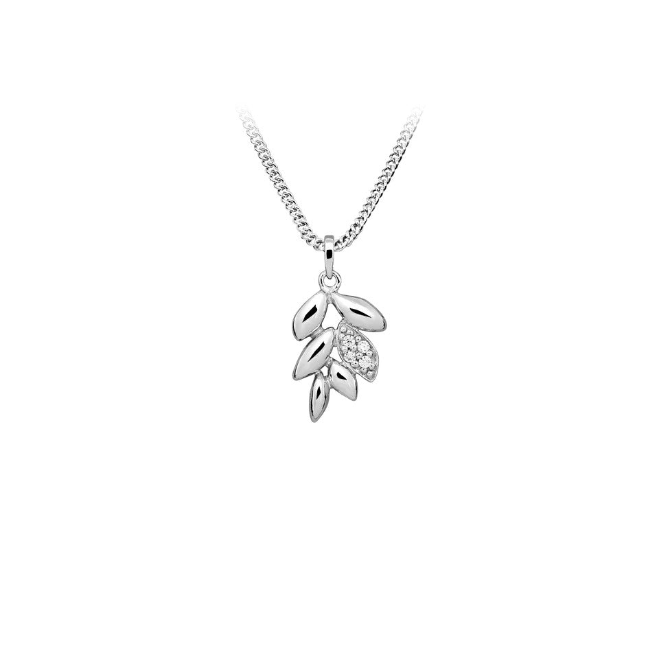 Leaf Vedhæng - Sølv