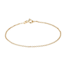 Anker Rund Armbånd 0,6 - 8 kt. Guld fra Gold Essentials by Plaza