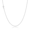 Anker Rund Halskæde 0,40/90 - Sølv fra Basic Essentials by Plaza