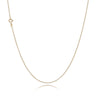 Anker Rund Rosa Halskæde 0,4 - 14 kt. Guld fra Fine Essentials by Plaza