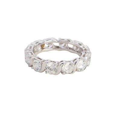 Eternity ring 3,03 ct. -  14 kt. Hvidguld