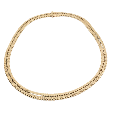 Halskæde - Vægt:  25.2g - 8kt