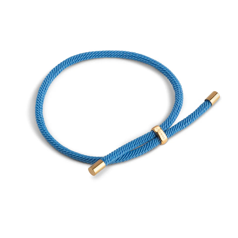 Color Cord Armbånd - Forgyldt