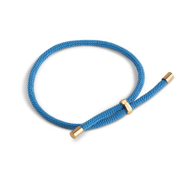 Color Cord Armbånd - Forgyldt