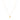 Aspen 50 Necklace - Forgyldt