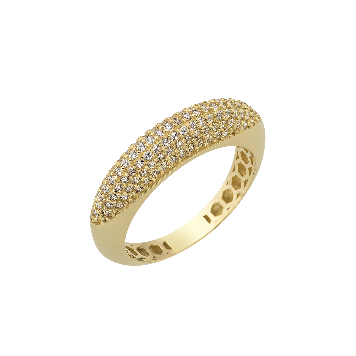 Queen Ring - 8 kt. Guld