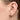 Chunky Square Hoops - Forgyldt Messing