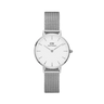 Classic Petite 28mm - Sølv/Hvid fra Daniel Wellington