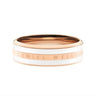 Emalie Ring - Rosaguld/Hvid fra Daniel Wellington