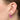 Color Hoops Medium - Forgyldt Messing